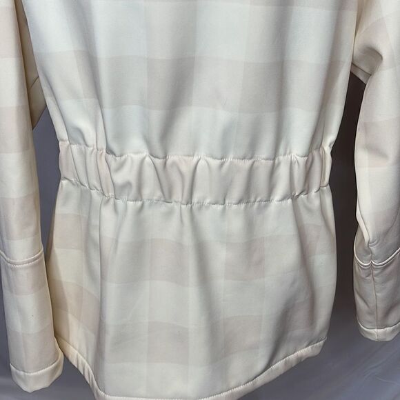 Avalanche Cream/Checkered Weather Shield Protection Layer Jacket. Size Large. - Picture 7 of 14